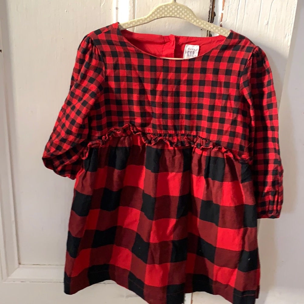 GAP Buffalo plaid dress